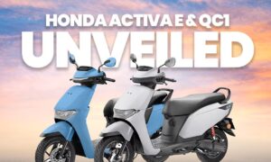 BREAKING: Honda Activa E and QC1 Electric Scooters Unveiled